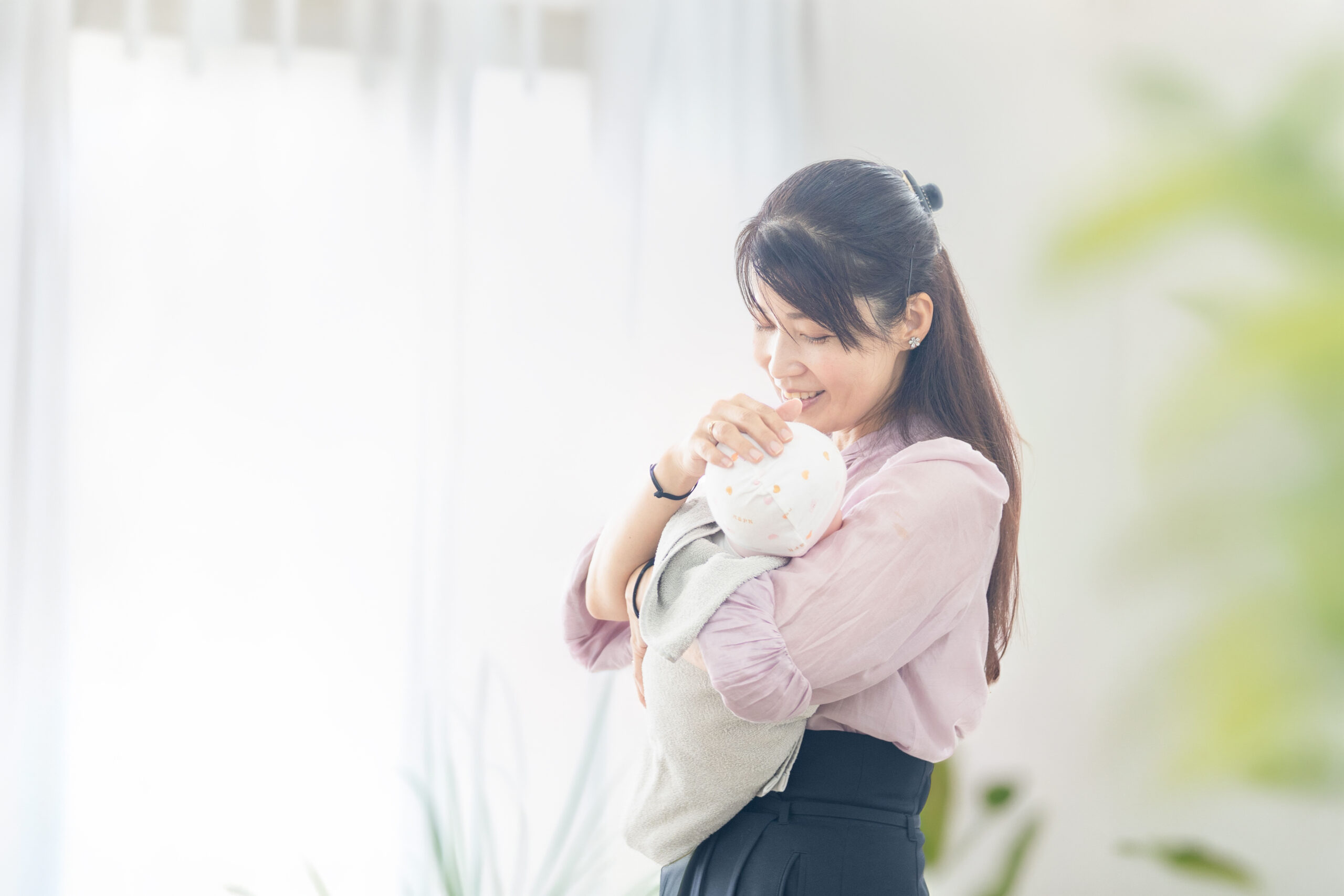 ふれあい なでなであそびの様子