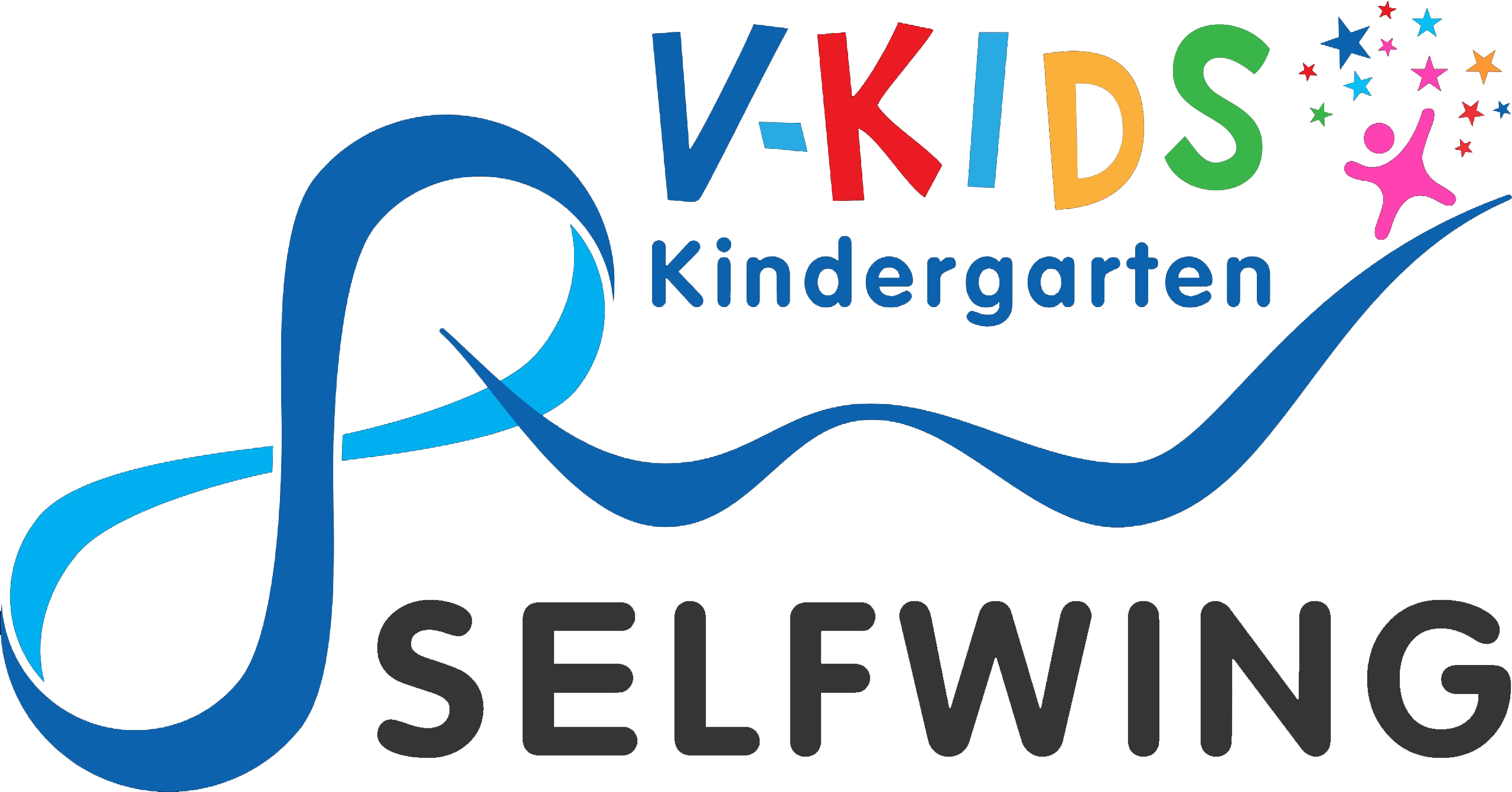 SELF WING V-KIDS幼稚園 ロゴ